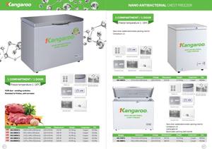 Congélateur coffre double porte à 2 compartiments, best-seller de l'été, pour garder les aliments frais à prix avantageux - Product Image 3