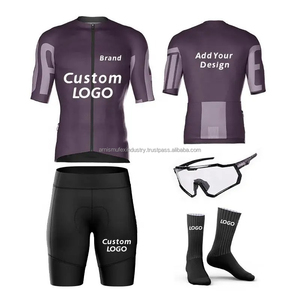 Diseña Tu Propio Uniforme de Ciclismo para Hombre, Ropa Deportiva al Por Mayor para Equipos, OEM, Transpirable, Impresión por Transferencia de Calor, Tallas Grandes - Product Image 2