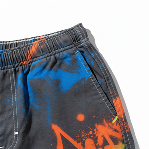 Shorts Métalliques Brillants pour Femme – Tenue de Festival Rave – Short Taille Haute Sexy pour Soirée – Short Laser Holographique - Product Image 6