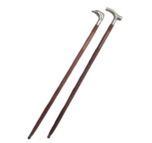 AYAANS CREATIONS Bâton de marche en bois incrusté de laiton Bâton de marche décoratif personnalisé promotionnel avec impression de logo - Product Image 5