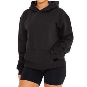 Women <b>Hoodie</b> Cotton Pullover Sweatshirt Soft Fabric Comfortable Fit Casual Everyday Wear Modern Street Style Fashion Essential - Product Image 5