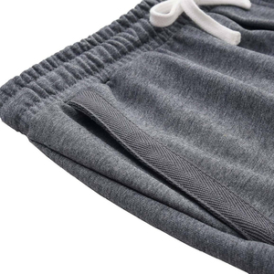 Custom Lawd Sports 100% Cotton <b>Fleece</b> Waterproof Quick Dry Eco-Friendly Men's High Street Elastic Waist Breathable Gym <b>Shorts</b> - Product Image 5