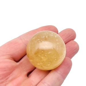 Esfera de cristal de citrino natural de alta calidad, bola de piedra esférica, piedra preciosa, cristal curativo natural, decoración para el hogar - Product Image 2