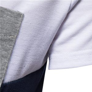 Camisas de Hombre al por Mayor de Alta Calidad, Tejido de Punto Sólido, Casual, Transpirable, Tallas Grandes, Logotipo Bordado Personalizado - Product Image 6