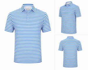 Chemises polo de golf personnalisées avec logo brodé, luxe, haute qualité, séchage rapide, extensibles, anti-humidité, décontractées, pour affaires - Product Image 1