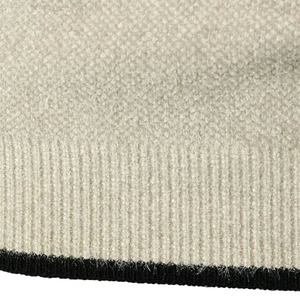 Suéteres de Punto Grueso para Hombre, Cuello Redondo, Casuales, 100% Algodón, Color Sólido, Diseño de Pullover, Alta Calidad, Venta al Por Mayor - Product Image 6