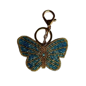 Llavero Artesanal Indio con Cuentas, Estilo Étereo, Souvenir Hecho a Mano, Accesorio Artesanal Portátil de la India - Product Image 2