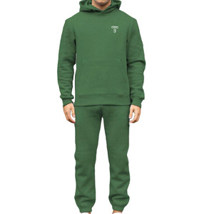 New Design Solid Color Sportswear Women's Winter Tracksuit Set Breathable Lightweight Hooded Sweatshirt 100% Cotton High Quality - Product Image 3