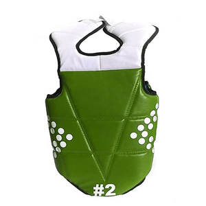 Taekwondo <b>Mouth</b> <b>Guard</b> PU Leather Reversible Padded Protective Gear High Quality Custom <b>Sports</b> <b>Guard</b> - Product Image 4