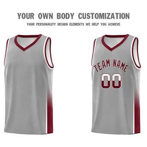 Uniforme de Baloncesto 100% Poliéster, Camiseta sin Mangas con Cuello en V, Conjunto de Pantalones Cortos Deportivos con Nombre del Equipo - Product Image 4