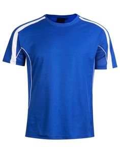 Camiseta de Manga Corta Negra para Hombre, Estampado Geométrico, Transpirable, Tejido de Punto, Corte Regular, Cuello Redondo, Poliéster - Product Image 5