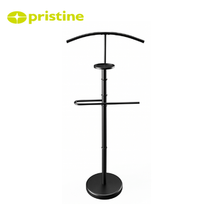 Modern Freestanding Valet <b>Stand</b> Metal Powder coated Finish Garment <b>Rack</b> for bedroom living room office - Product Image 4