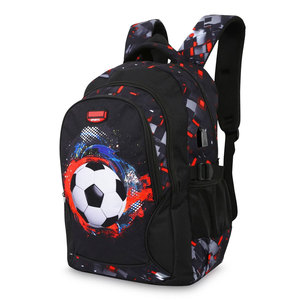 Youth Football School <b>Backpack</b> Laptop Bag Large Capacity Travel Rucksack Sports Bag - Product Image 2