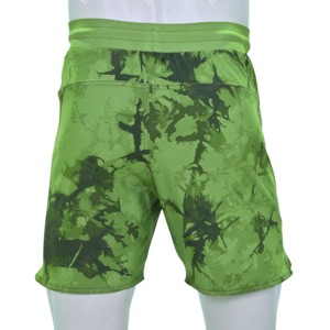 กางเกงขาสั้นออกกำลังกายผู้ชายแบบครอสฟิต พิมพ์ลายโลโก้ OEM ตามสั่ง กางเกงกีฬาวิ่งออกกำลังกายเอวยางยืดผ้าฝ้ายสำหรับผู้ชาย - Product Image 4