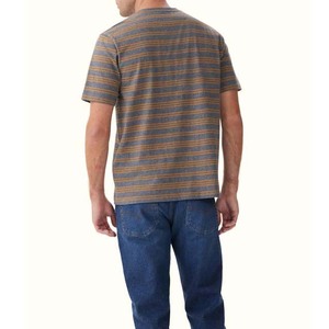 Black Custom Men's T-Shirts <b>Short</b> <b>Sleeve</b> O-Neck 100% Cotton Worsted Fabric Silk Screen Printed Front Logo Formal Loose Fit - Product Image 3
