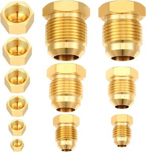 ฝาครอบท่อหกเหลี่ยมแบบเกลียว NPT ปลายเกลียวตัวผู้ อุปกรณ์ประปา สแตนเลสขัดเงา สำหรับระบบจ่ายน้ำ - Product Image 4