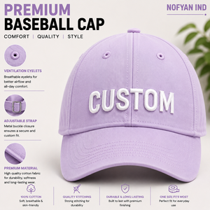 Gorras de Béisbol de Primera Calidad 100% Algodón, Gorras de Béisbol Personalizadas para Equipos, Etiquetas Privadas, Gorras de Equipo con Diseño de Logotipo Bordado Personalizado - Product Image 1