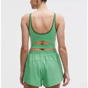 Camiseta de Yoga para Mujer con Cuello Redondo en Diferentes Colores en Venta 2026, Ropa Deportiva de Moda, Camiseta de Yoga para Mujer - Product Image 2