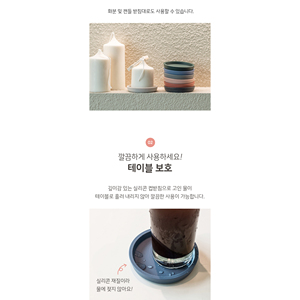 Korean <b>Silicone</b> Multi-Purpose Cup Coaster <b>Heat</b> <b>Resistant</b> Non-Slip Round Mug <b>Mat</b> for Tea Coffee - Product Image 4