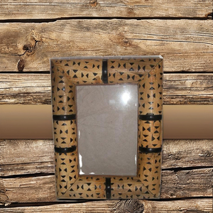 กรอบรูปทำจากไม้/ฮอร์น/กระดูก/เปลือกหอยทำจากวัสดุทั้งหมดสินค้าอินเดียยอดนิยม - Product Image 1