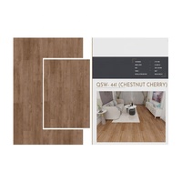 Carrelage de sol intérieur de luxe durable et imperméable à l'eau de 4mm 5mm Revêtement de sol en vinyle PVC avec verrouillage par encliquetage
