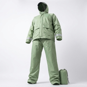 Traje Impermeable con Capucha, Chaqueta y Pantalones Reflectantes, Ligero y Plegable para Actividades al Aire Libre - Product Image 3