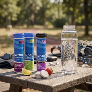 Tabletas Efervescentes de Hidratación Deportiva Personalizadas con Marca Privada OEM ODM, Tubo de 10 Tabletas, Suplemento de Nutrición Deportiva - Product Image 5