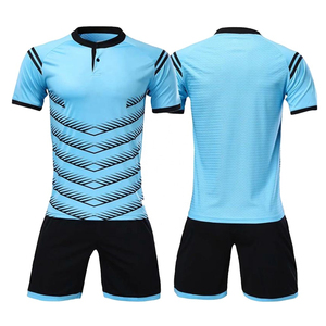 Uniforme de Fútbol para Hombre, Camiseta de Árbitro Profesional Personalizada, Conjunto de Uniforme de Fútbol 100% Poliéster - Product Image 5