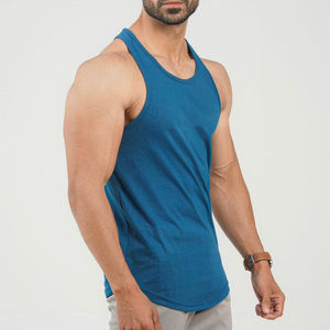 Camiseta Deportiva Transpirable de Punto para Hombre, Talla Grande, 100% Algodón, Secado Rápido, para Uso Diario - Product Image 2