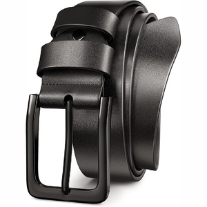 Nouvelle ceinture décontractée pour homme en cuir de vachette véritable, avec boucle en alliage, haute qualité, modèle 2025, vente chaude - Product Image 1