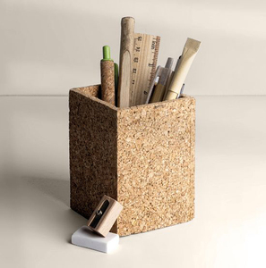 Porte-stylos en cuir, porte-crayons marron, porte-stylos élégant pour bureau, organisateur de papeterie - Product Image 5