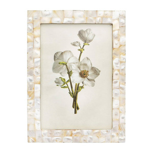 Wholesale Handcrafted Mother Of Pearl Photo <b>Frame</b> Luxury MOP Mosaic Picture <b>Frame</b> for Tabletop & Wall <b>Mount</b> Premium Wedding Gift - Product Image 5