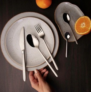 Premium Metal Cutlery <b>Set</b> Modern <b>Spoon</b> <b>Fork</b> <b>Knife</b> Tableware Flatware <b>Set</b> for Hotel Restaurant - Product Image 6