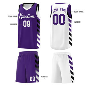 Nouveaux ensembles d'uniformes de basket-ball personnalisés pour hommes, maillots de basket-ball respirants en mesh, vêtements de sport d'équipe personnalisés - Product Image 5