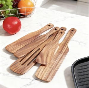 Cuillère en bois Olivia pour la cuisine et la friture des légumes, passe au lave-vaisselle, à bon prix - Product Image 5
