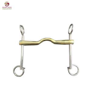 Mors d'étrille à anneau lâche de haute qualité, très vendu, mors anglais classique pour performance équine, mors à charnière en acier inoxydable - Product Image 6