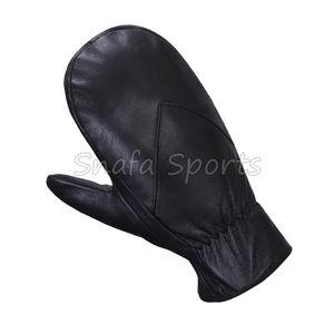Gants de ski d'hiver pour enfants, mitaines coupe-vent pour sports de plein air, gants de ski pour hommes et femmes, mitaines de protection en cuir - Product Image 5