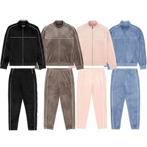 Chándal de Felpa Marrón de Alta Calidad, Talla Grande, para Invierno, para Hombre - Product Image 4