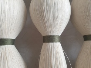 Tapiz de macramé hecho a mano con borlas para colgar en la pared, ideal para sala de estar, dormitorio y entrada, decoración boho, venta al por mayor desde India. - Product Image 4