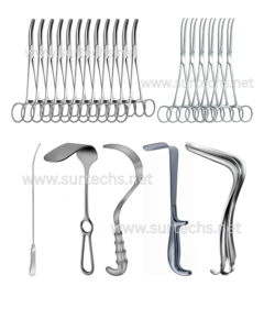 Ensemble d'instruments vaginaux de base complet, 73 pièces, en acier inoxydable, instruments chirurgicaux gynécologiques certifiés CE - Product Image 5