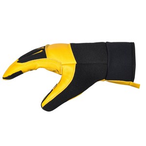 Guantes de trabajo transpirables de piel de oveja con doble palma para uso industrial, con forro de algodón suave y duradero, talla XL para hombre. - Product Image 2