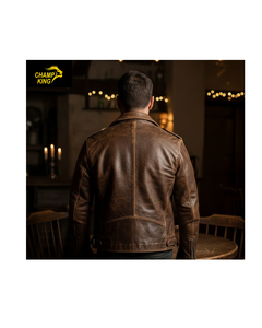 Veste en cuir western pour homme de haute qualité - Imperméable et écologique - Product Image 5