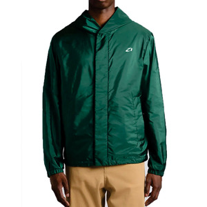 Wholesale Custom Green <b>Men</b>’s Lightweight Hooded Rain <b>Jacket</b> Windproof Nylon Menes <b>Jacket</b> OEM ODM Fashion Outerwear Manufacturer - Product Image 4