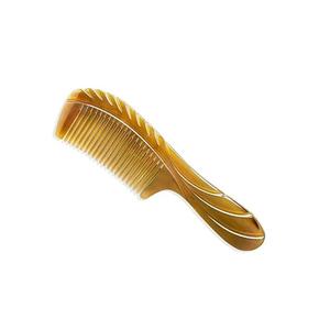 Buffalo Horn Hair Comb Natural Handmade Cow Horn Comb for Healthy Hair & <b>Scalp</b> <b>Care</b> Best Quality for Men And Women - Product Image 1