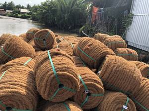 Prix usine Fibres de coco hydratées, Tapis de coco en rouleau, Corde de coco du Vietnam pour les acheteurs - Product Image 5