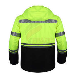 Chaqueta de seguridad profesional de alta visibilidad para trabajo industrial, cumple con los estándares de seguridad y cumplimiento, chaqueta de seguridad para la construcción - Product Image 2
