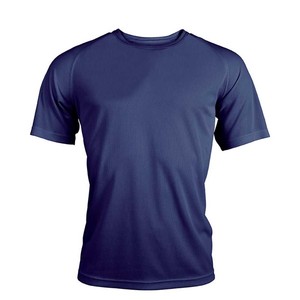 Camisetas Deportivas Lisas de Jersey, de Secado Rápido, Transpirables, de Manga Corta, Cuello Redondo, para Actividades al Aire Libre, para Hombre y Mujer, Corte Regular, 180g, 100% - Product Image 1