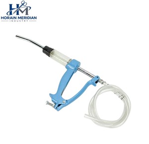 Pistolet de distribution vétérinaire pour bétail, automatique, réglable, réutilisable, en acier inoxydable, seringue de dosage orale pour bovins, ovins, caprins, animaux d'élevage - Product Image 5