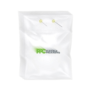 Clear White Waterproof Plastic Wicket Bags for Shopping and Bread Packaging HDPE LDPE Material High-Quality Plastic Bags