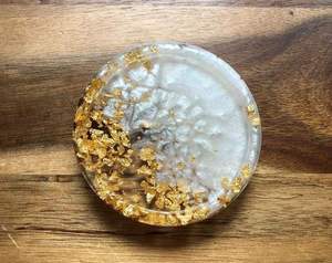 Sous-verre carré personnalisé en résine, tapis de table décoratif, fait main en résine époxy, écologique, design classique pour la maison, le bureau et les restaurants - Product Image 2